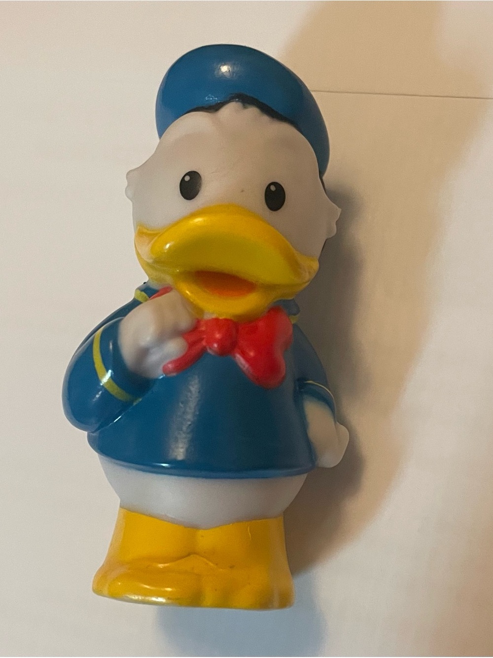 Little people Disney Donald Duck figure with blue sailor outfit